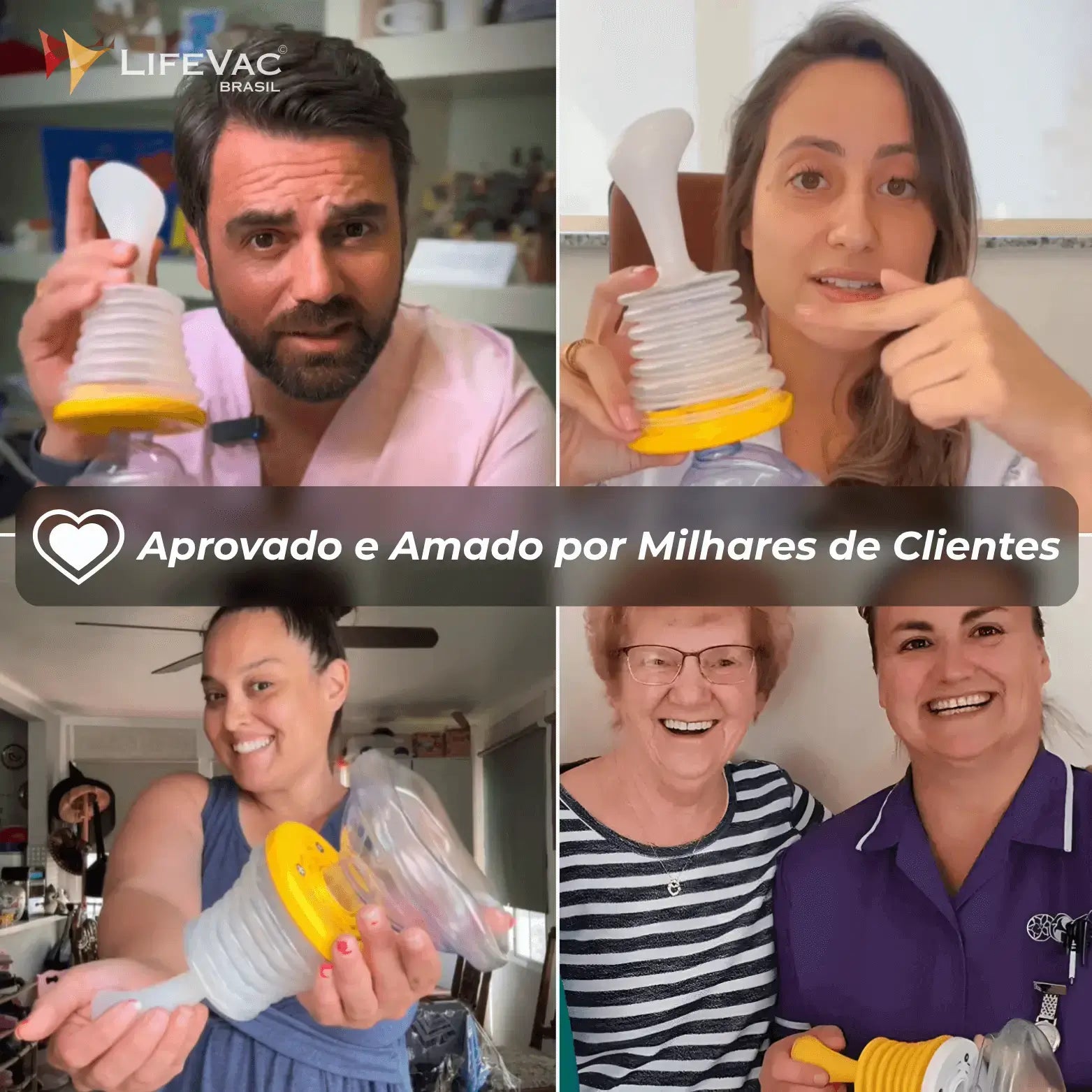 Desengasgador LifeVac (4x Máscaras: Infantil/Adulto)