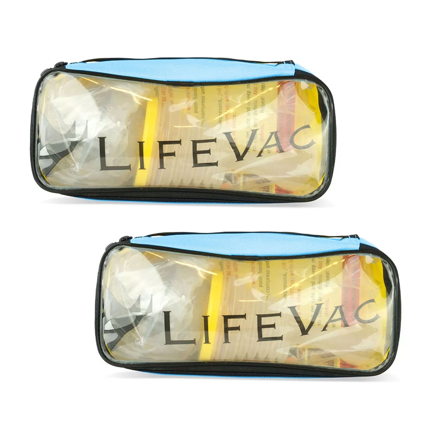 LifeVac - Kit Azul (4x Máscaras + 2x Bolsas)