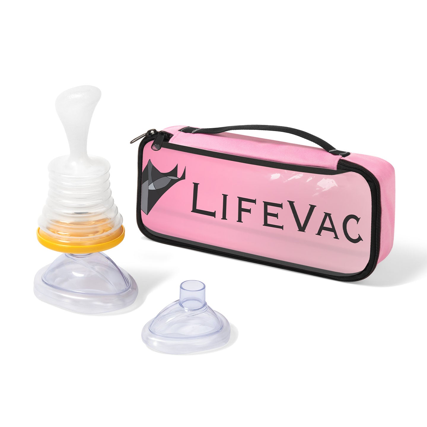 LifeVac - Bolsa Rosa (2x Máscaras: Infantil/Adulto)