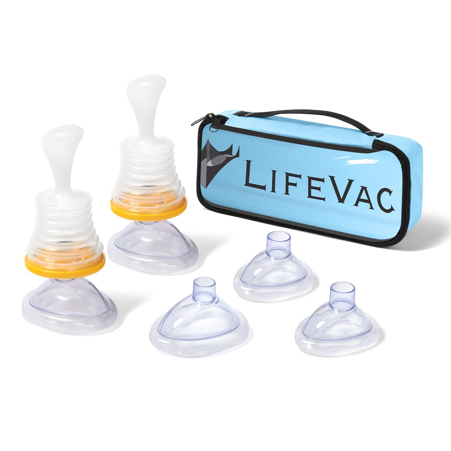 LifeVac - Kit Azul (5x Máscaras + Bolsa)