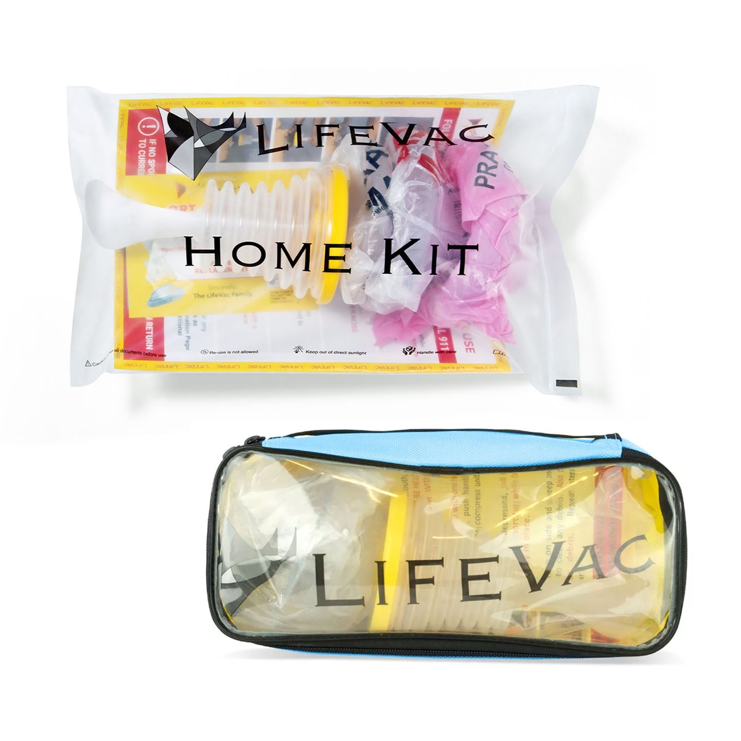 LifeVac - Kit Azul (5x Máscaras + Bolsa)